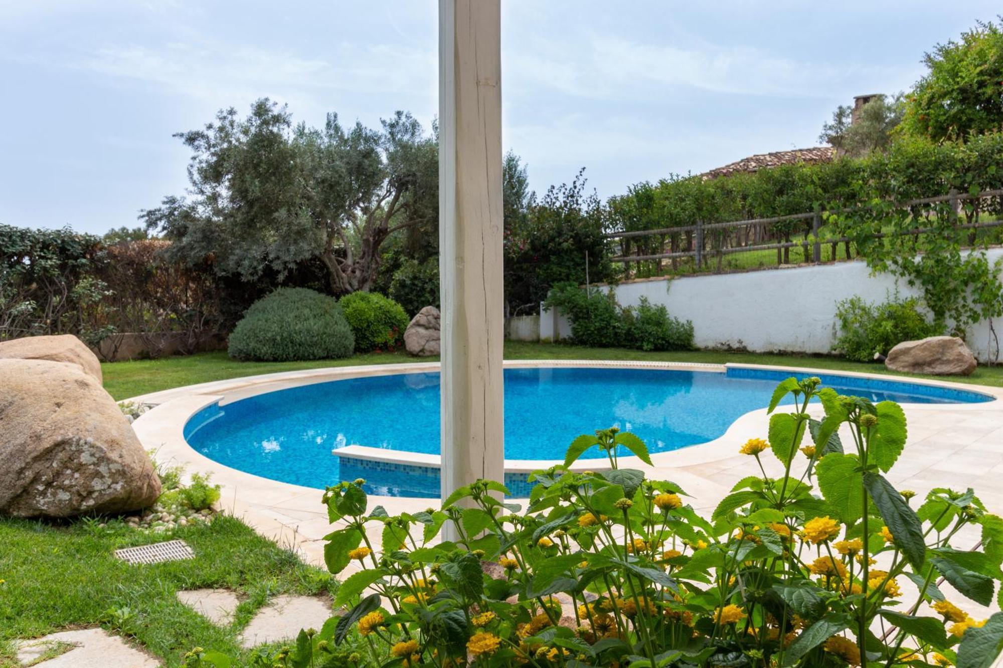 Villa Ginestra Con Piscina E Giardino Privato A 500 Mt Dal Mare Castiadas Ngoại thất bức ảnh